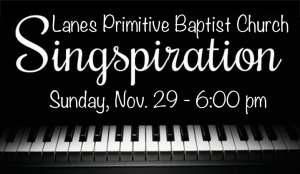 lanes PB Church - Singspiration-Nov 2015